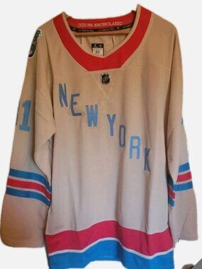 NY Rangers 2026 Winter Classic Fanatics Authentic Pro Jersey NWT 52 Shesterkin